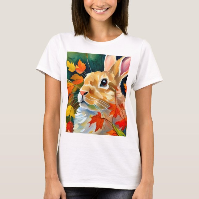 Autumn Bunny T-Shirt (Vorderseite)