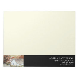 Autumn Buttermere Village Lake District England Notizblock