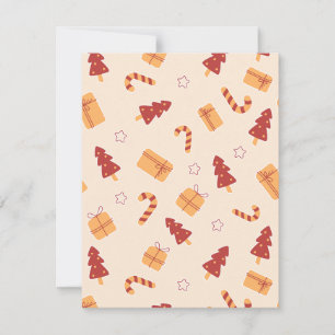 Autumn Chef Flat Holiday Card Feiertagskarte