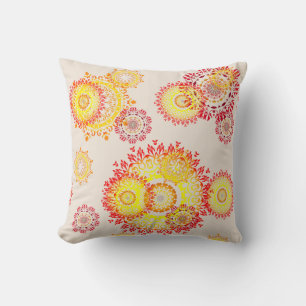 Autumn Circles Pillow Kissen