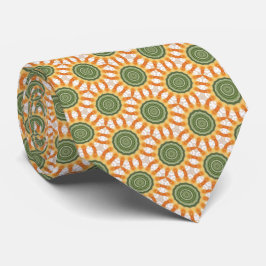 Autumn Colors Patter Neck Tie Krawatte