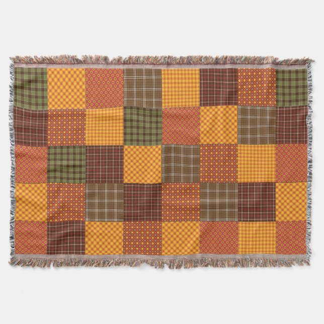 Autumn Comfort Quilt Decke (Vorderseite)