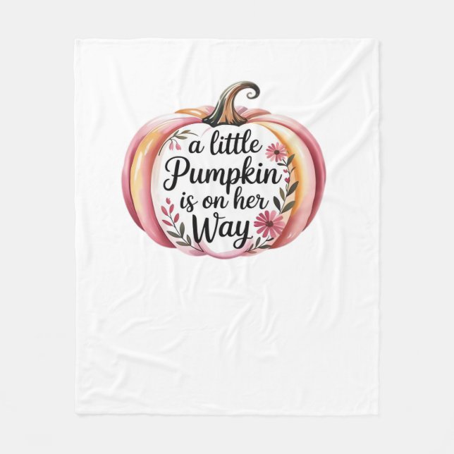 Autumn Coquette Mama - Cosy Fall Aesthetic with Bo Fleecedecke (Vorderseite)