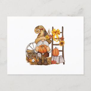 Autumn Country Pumpkin Harvome Feiertagspostkarte