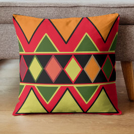 Autumn Countryside Aztec Pattern Kissen