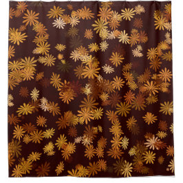 Autumn Daisies Duschvorhang