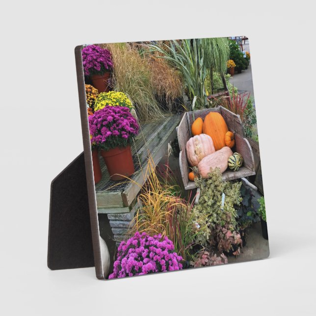 Autumn Decor Fotoplatte (Vorderseite)