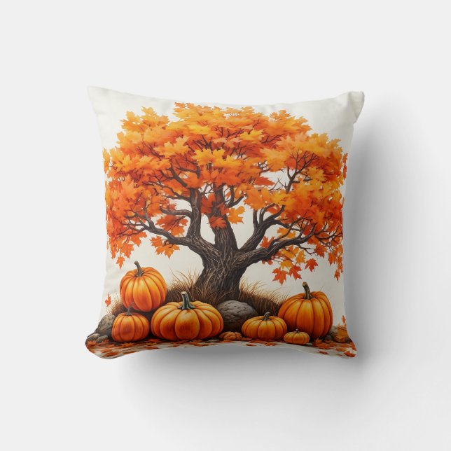 Autumn Design Pillow Kissen (Vorderseite)