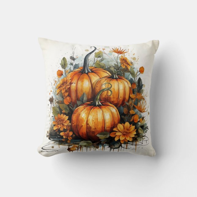 Autumn Design Pillow Kissen (Vorderseite)