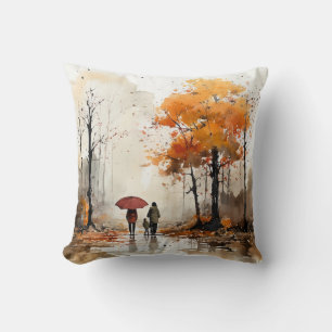 Autumn Design Pillow Kissen