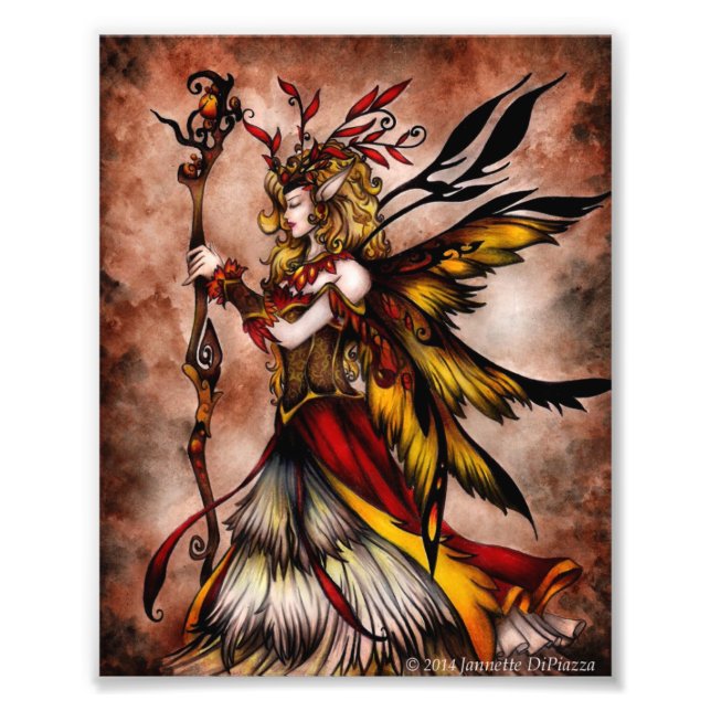 Autumn Fairy Fotodruck (Vorne)