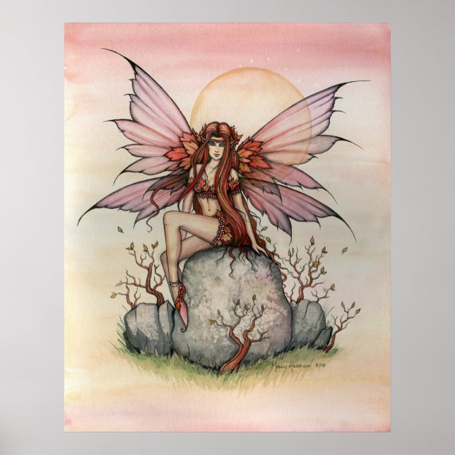Autumn Fairy Poster von Molly Harrison (Vorne)