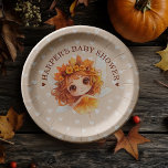 Autumn Fairy Woodland Pappteller<br><div class="desc">Herbstmärchenjäger-Teller - Treten Sie in einen zauberhaften Herbstwald, in dem Feen flattern und Waldtiere spielen. Diese atemberaubende Papierplatte ist mit weichen Herbstfarben ausgestattet, die mit einer Illustration einer zarten Fee geschmückt sind. Genießen Sie den Charme der Natur, während sich Ihre Lieben zu einem zauberhaften und magischen Fest versammeln. Vergessen Sie...</div>