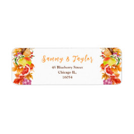 Autumn Fall Harvest Wedding