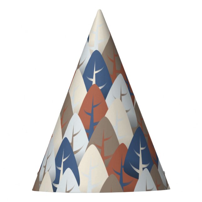 Autumn Forest Medley Partyhütchen (Vorderseite)