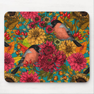 Autumn garden 3 mousepad