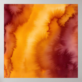 Autumn Glow Veil Poster