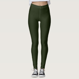 Autumn Green Leggings