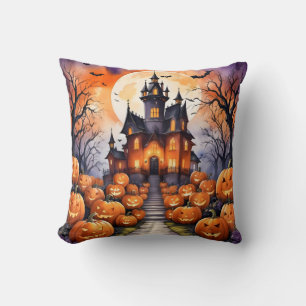 Autumn Halloween Modern Pumpkin Collection Kissen