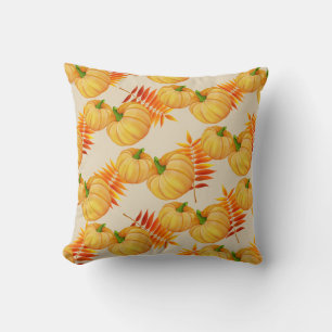 Autumn Harvest Pumpkin Pillow Kissen
