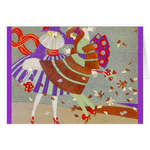 AUTUMN IM WIND Art Déco