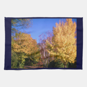 AUTUMN IN GELBEN Handtuch