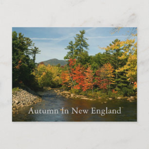 Autumn in New England    Postcard (Begriffsklärung Postkarte