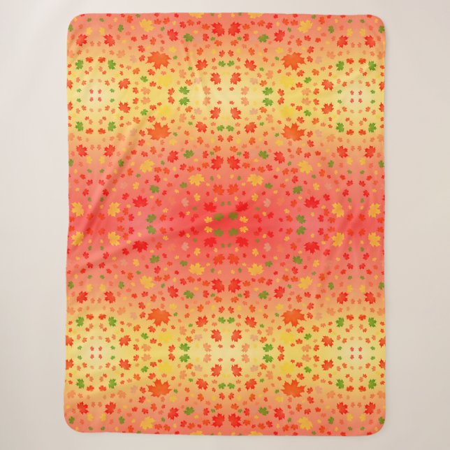 Autumn Kaleidoskop Sherpadecke (Vorderseite)