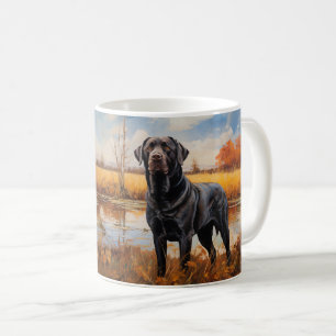 Autumn Labrador Retriever Kaffeetasse