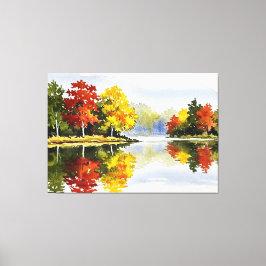Autumn landscape leinwanddruck