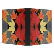 Autumn Leaves Binder