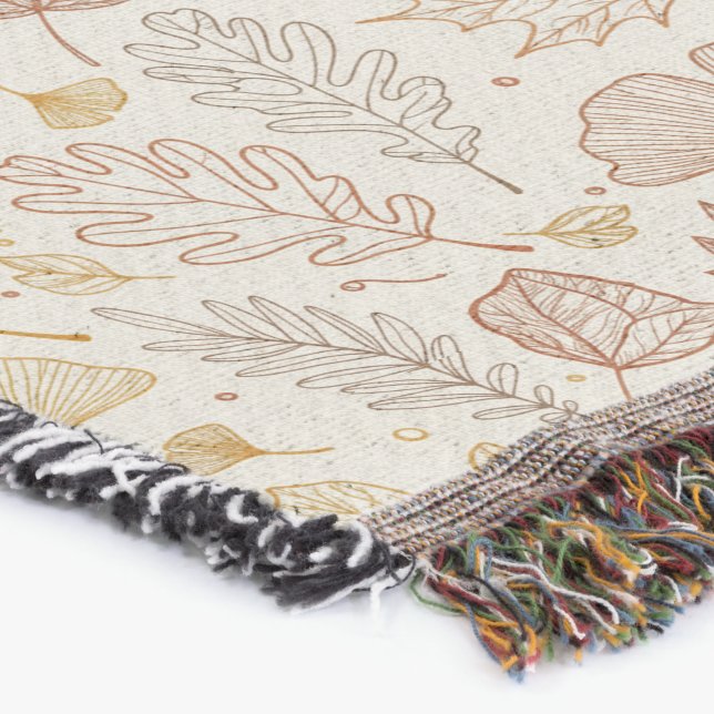 Autumn Leaves Fall Foliage Decke (Ecke)