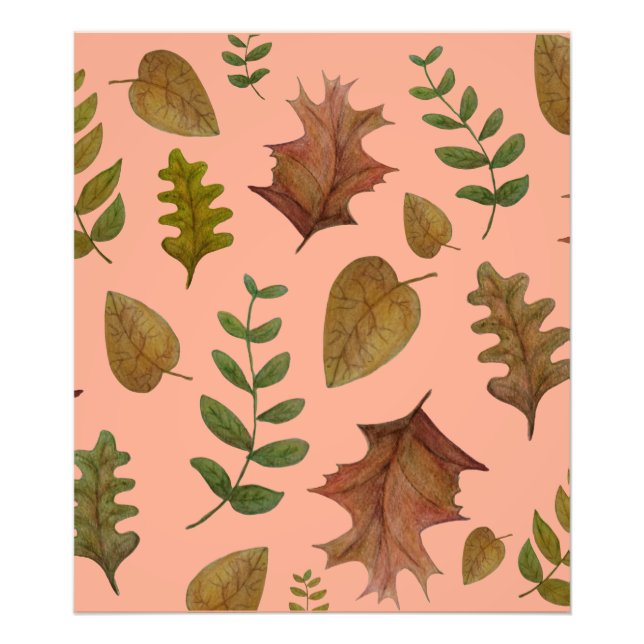 Autumn leaves fotodruck (Vorne)