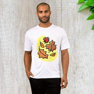Autumn Leaves Mens aktiv T-Shirt