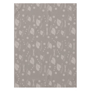 Autumn Leaves Muster Taupe Tischdecke
