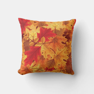 Autumn Leaves Pillow Kissen