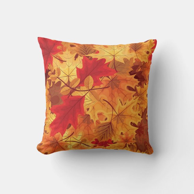 Autumn Leaves Pillow Kissen (Vorderseite)