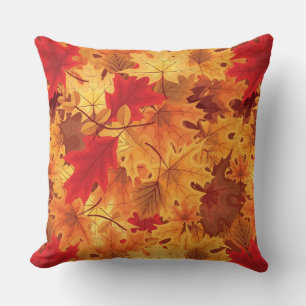 Autumn Leaves Pillow Kissen