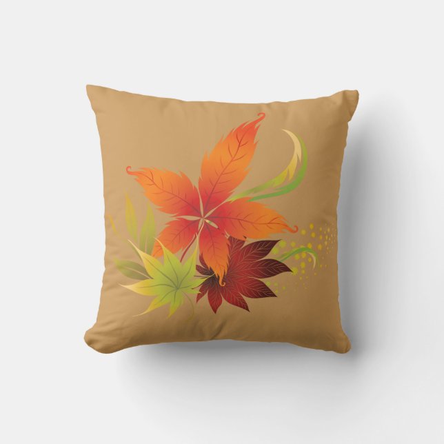 Autumn Leaves Pillow Kissen (Vorderseite)
