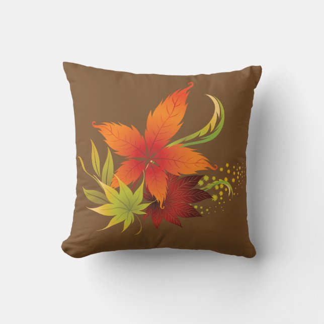 Autumn Leaves Pillow Kissen (Vorderseite)