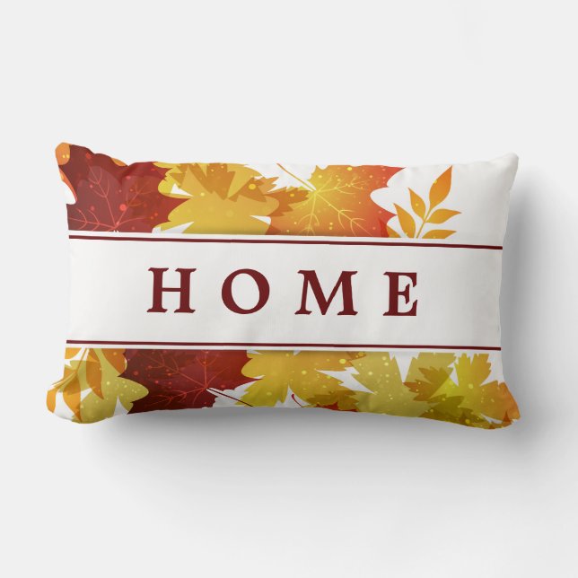 Autumn Leaves Pillow Lendenkissen (Vorderseite)