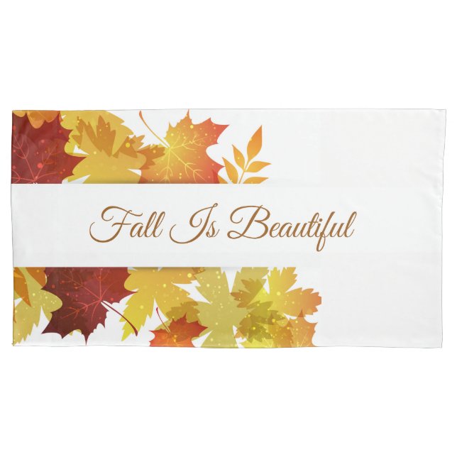 Autumn Leaves Pillowcase Kissenbezug (Vorderseite)