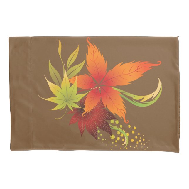 Autumn Leaves Pillowcase Kissenbezug (Vorderseite)