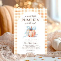 Autumn Little Pumpkin Baby Shower