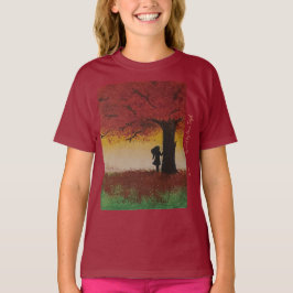 Autumn Lonely Girl - Artist - Nour Tayel T-Shirt