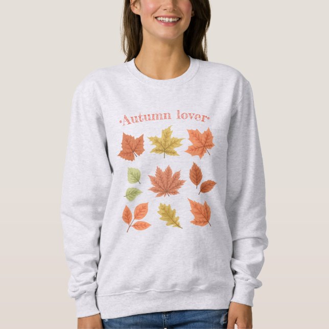 "Autumn lover" Sweatshirt (Vorderseite)