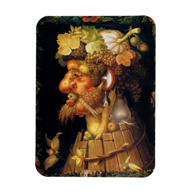 Autumn Magnet von Arcimboldo (Vertikal)