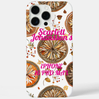 Autumn Mandala Pattern iPhone 16 Pro Max Hülle