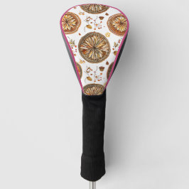 Autumn Mandala Pattern Golf Headcover