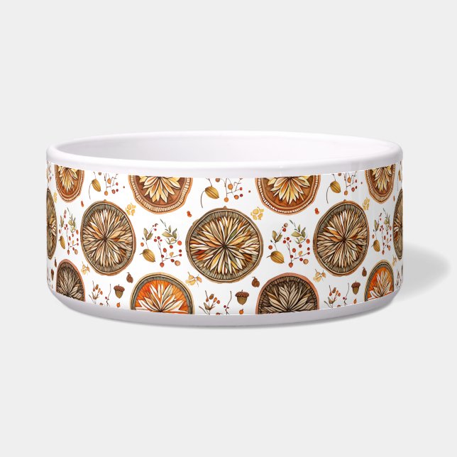 Autumn Mandala Pattern Napf (Vorderseite)